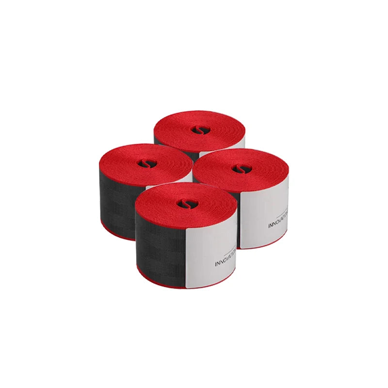 4 бр. универсални цветни автомобилни колани 3.6 м – състезателни/модифицирани предпазни колани