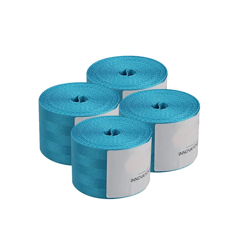 4 бр. универсални цветни автомобилни колани 3.6 м – състезателни/модифицирани предпазни колани